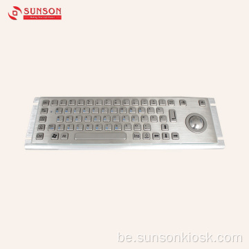 Антывандальная металічная клавіятура з сэнсарнай панэллю